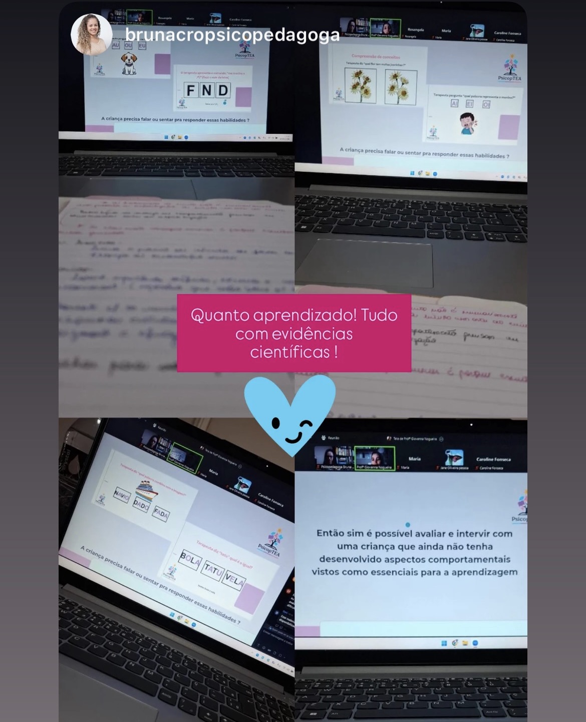 Bruna Cró — quanto aprendizado, tudo com evidências